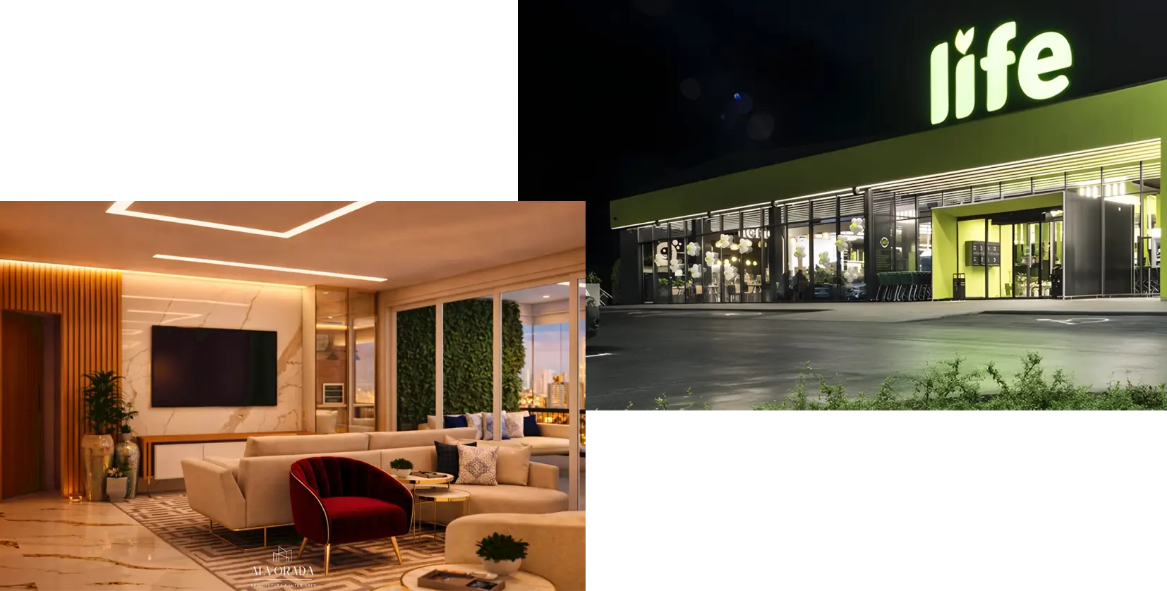 Projeto de arquitetura comercial para restaurante moderno em São Paulo