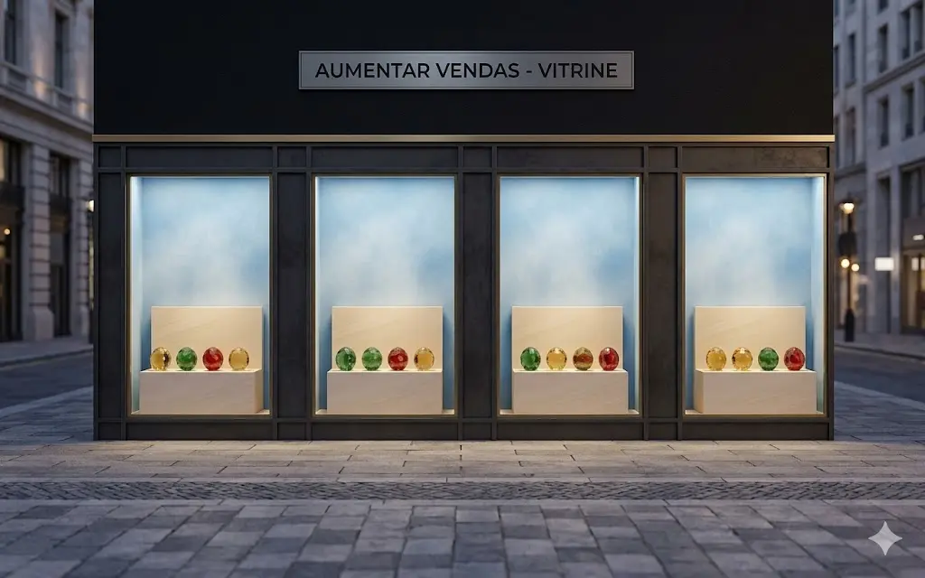 Fachada e vitrine comercial planejadas para atrair clientes