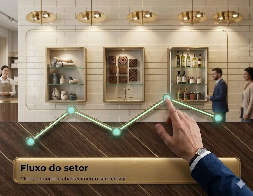 Fluxo operacional do açougue