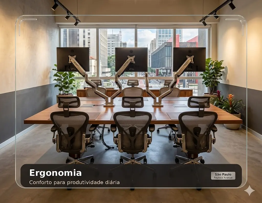 Ergonomia para ambiente de trabalho funcional