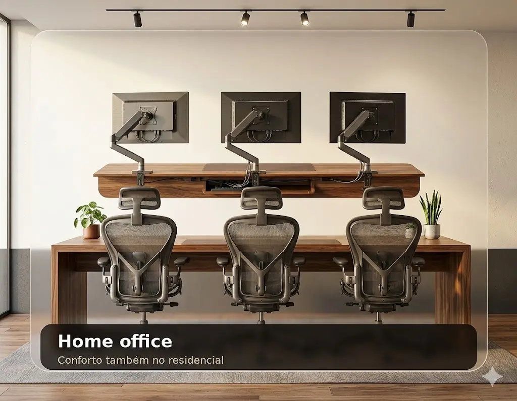 Home office residencial funcional