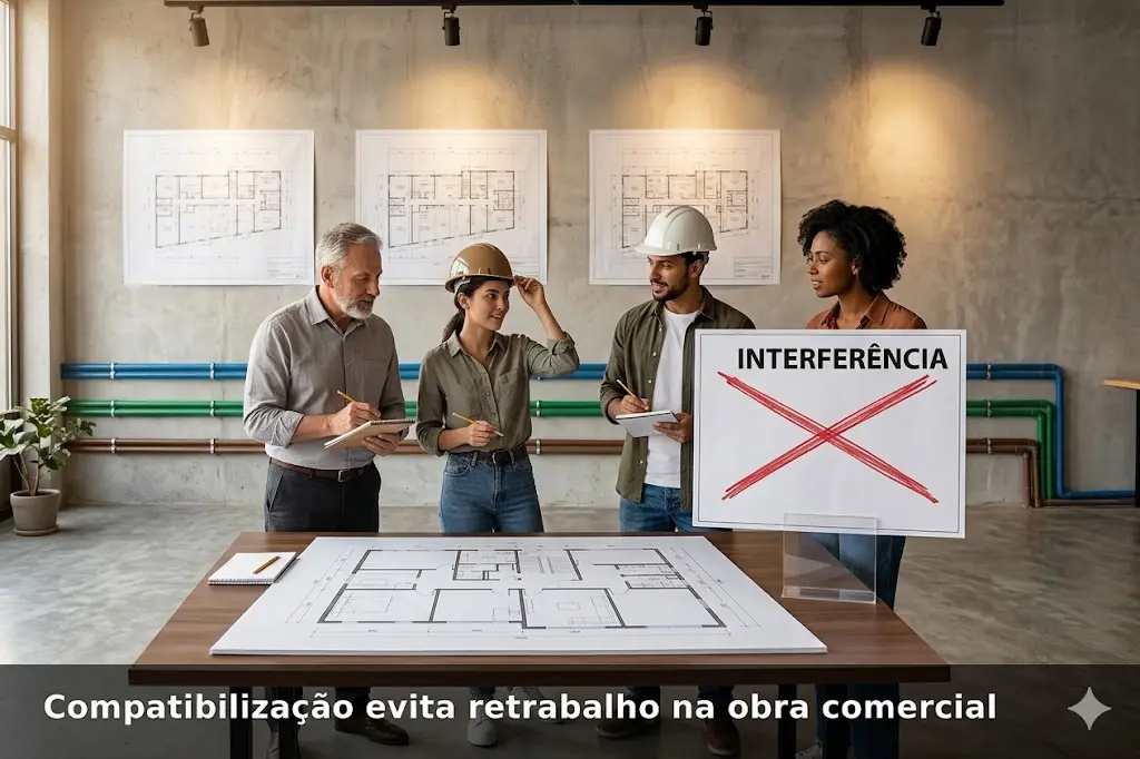 Compatibilização também aplicada em reformas residenciais