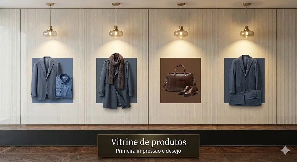 Vitrine de produtos
