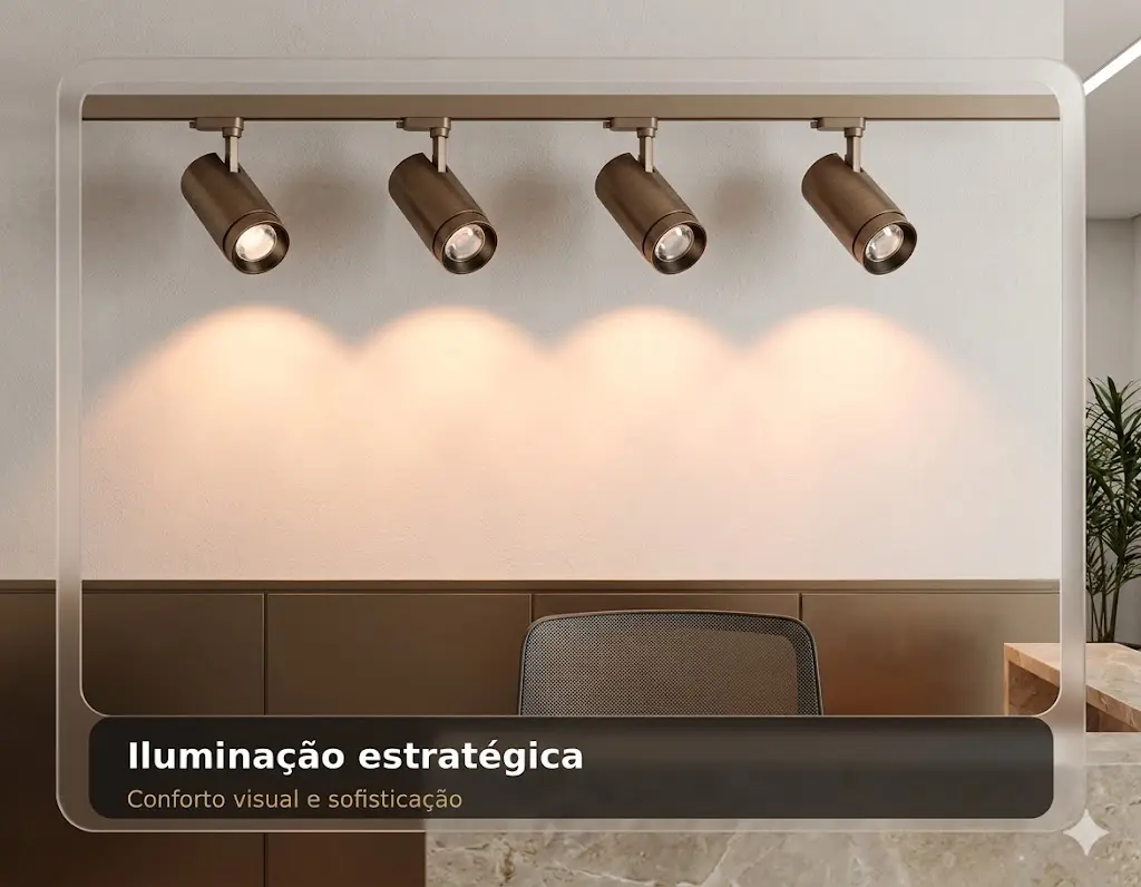Iluminação para clínica