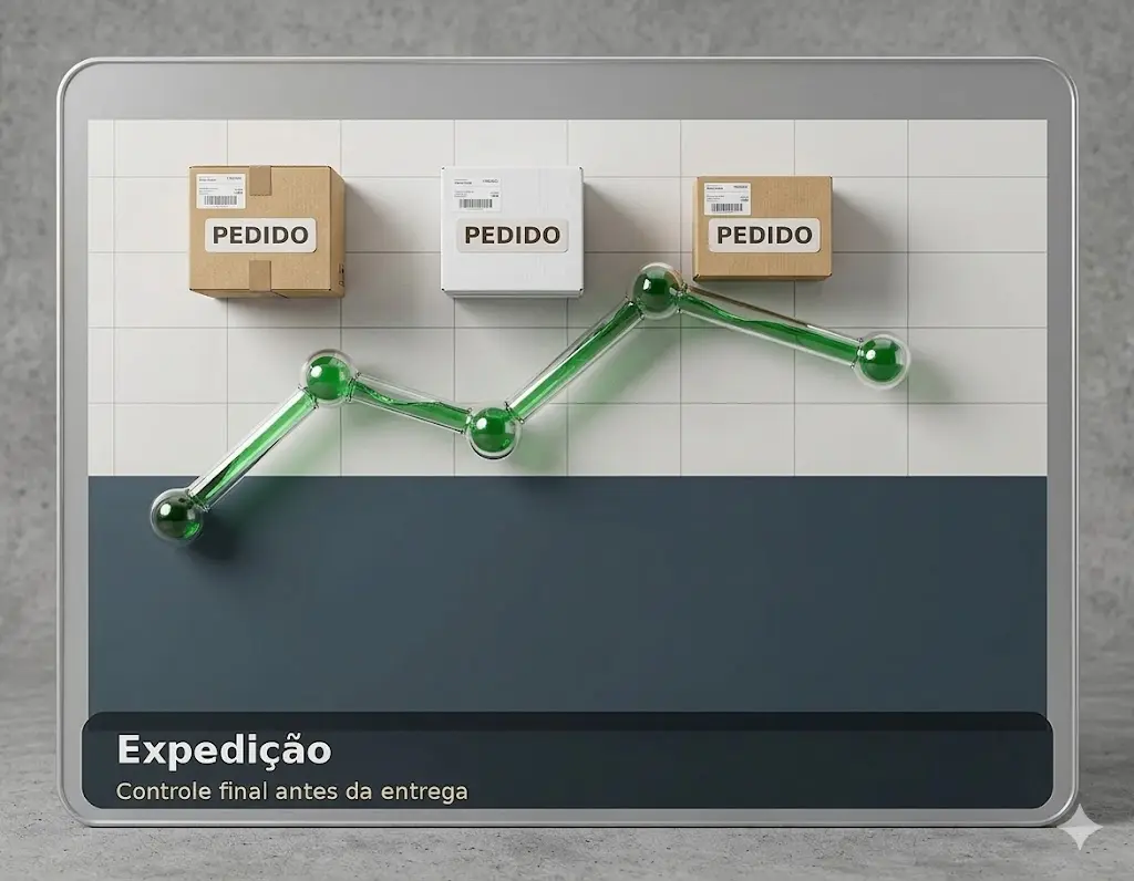 Expedição de pedidos para delivery