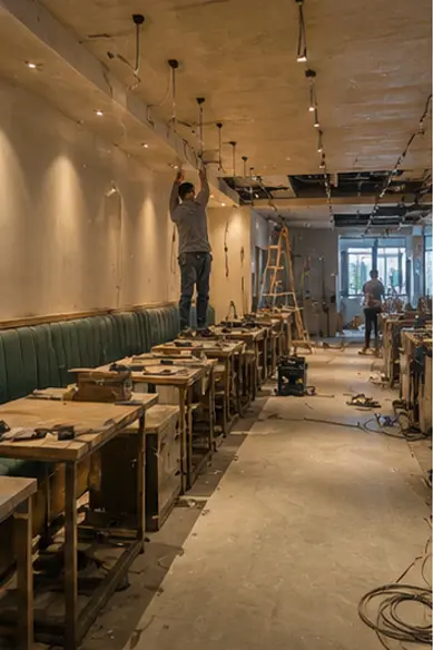 Gerenciamento de obra para restaurantes