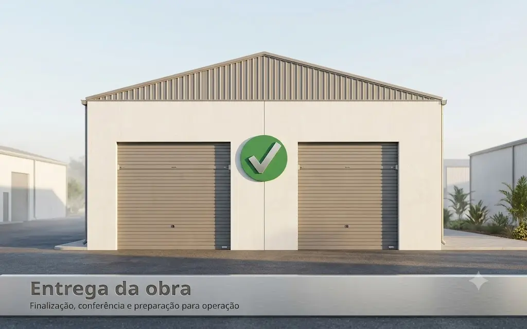 Entrega de obra comercial