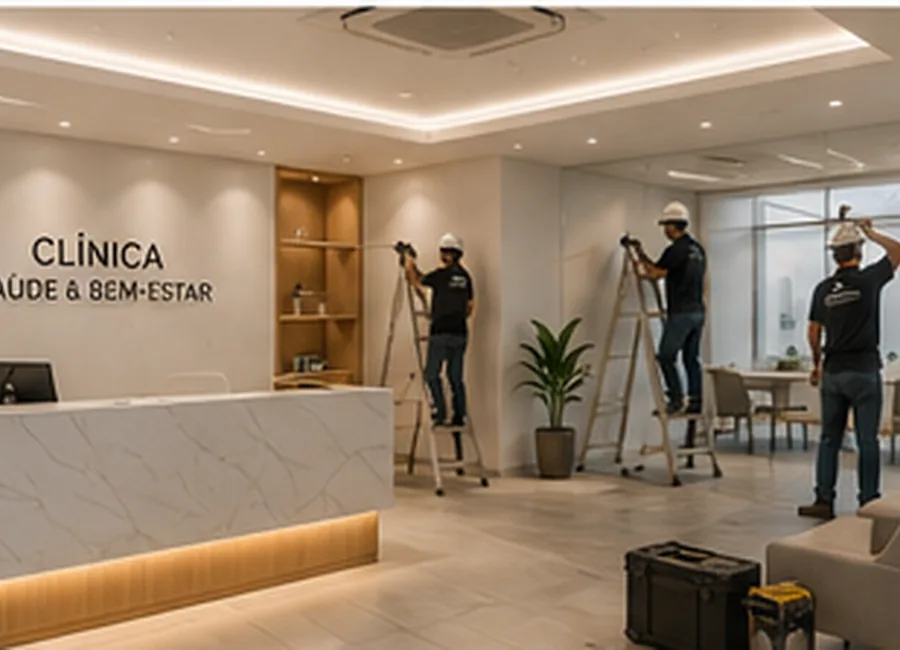 Gerenciamento de obra para clínicas