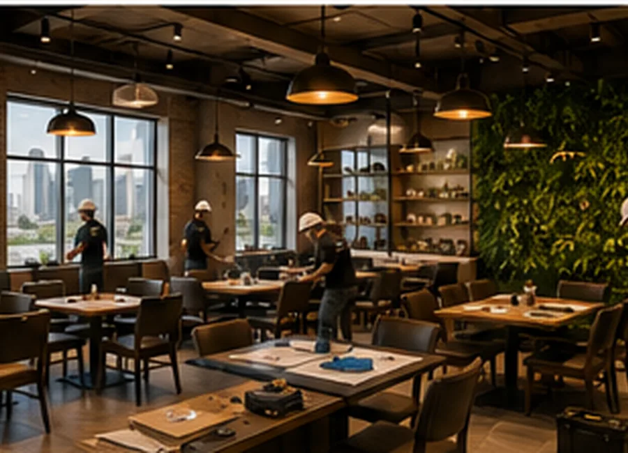 Gerenciamento de obra para restaurantes