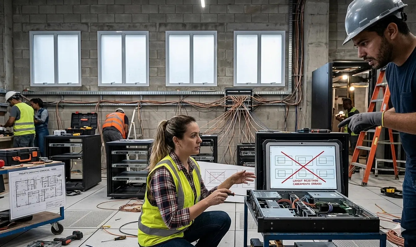 Projeto executivo aplicado à obra comercial