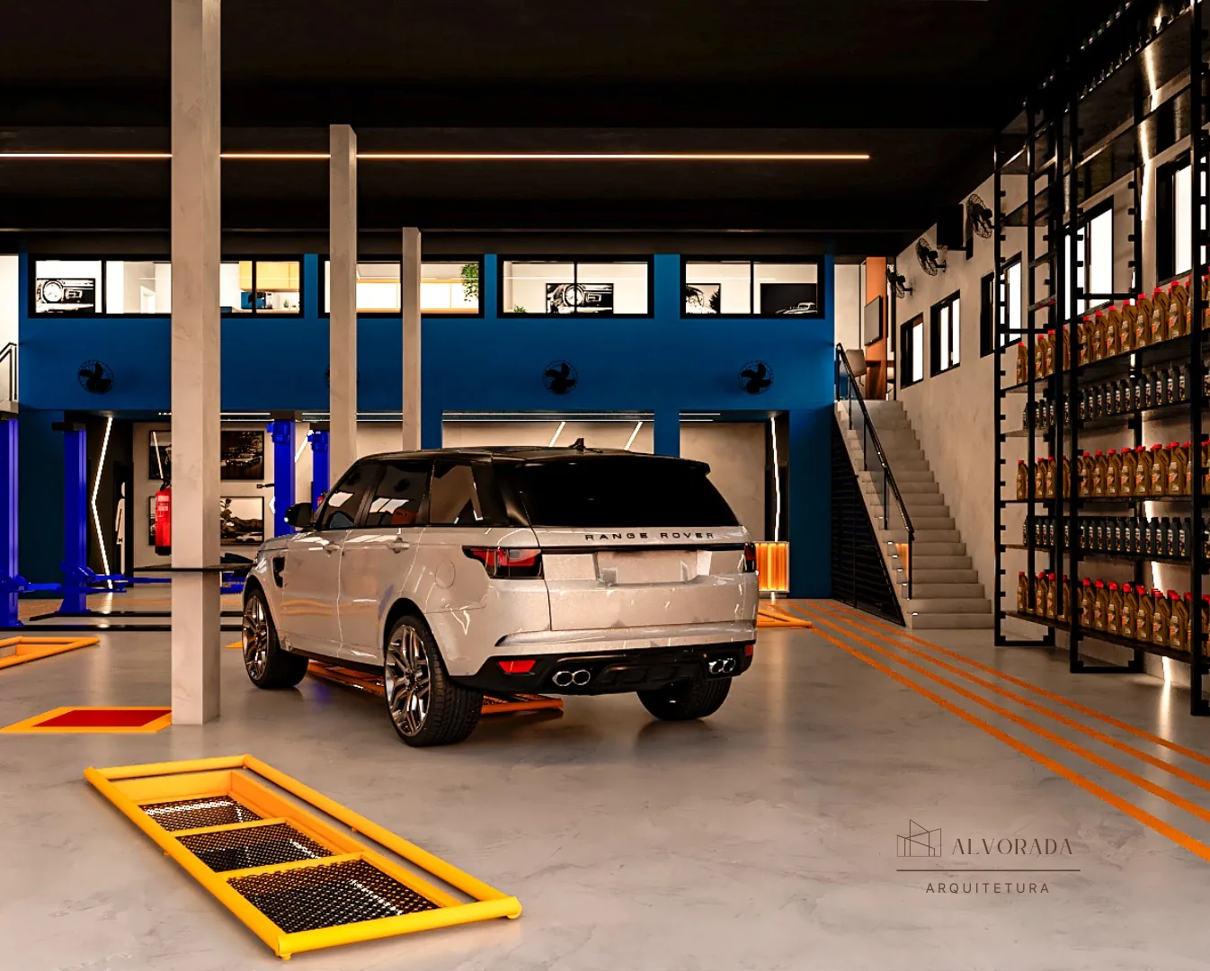 Projeto comercial para centro automotivo com estratégia operacional