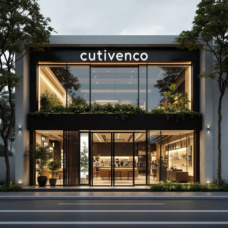 Arquitetura comercial da Alvorada Arquitetura e Interiores