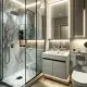 Apartamento Pequeno - Projeto Contemporâneo Elegante do Alvorada Arquitetura e Interiores Apartamento Pequeno - Projeto Contemporâneo Elegante por Alvorada Arquitetura e Interiores