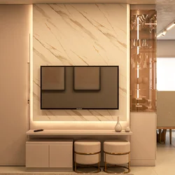 Projetos de Interiores para Apartamento Studio por Alvorada Arquitetura e Interiores